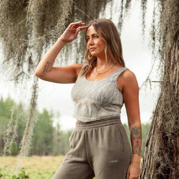 Tribe Kelley Camouflage Print corset - Picture 5 of 5